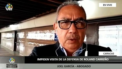 Defensa denunció el traslado de Ronald Carreño a un "destino incierto"