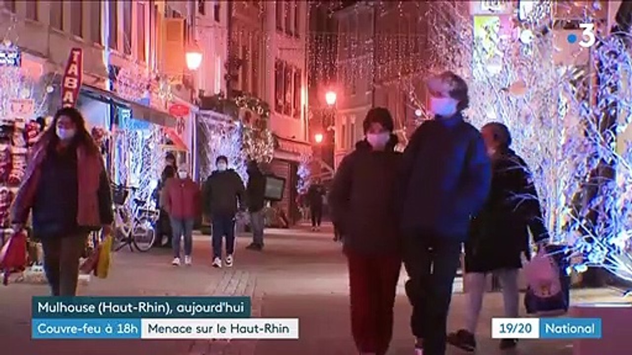 Couvre-feu à 18 heures : le Haut-Rhin pourrait être concerné