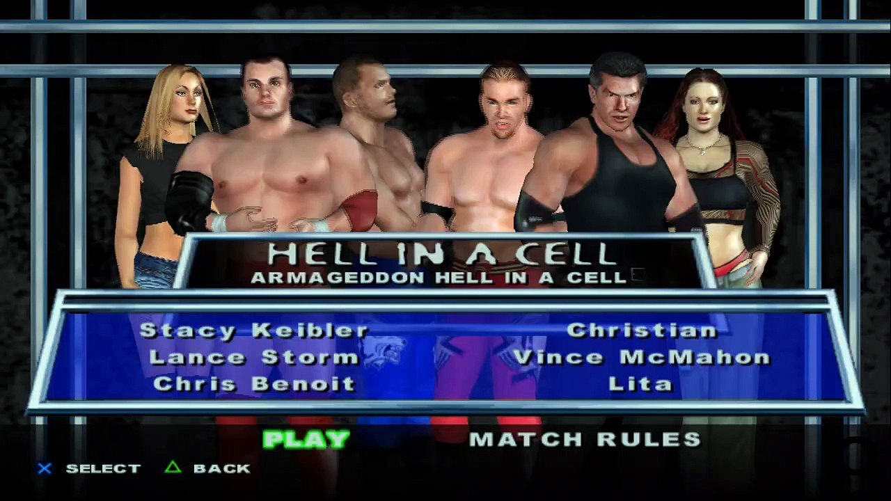 HCTP Stacy Keibler vs Lance Storm vs Chris Benoit vs Christian vs Vince McMahon vs Lita