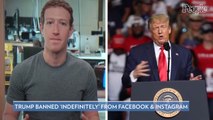 President Donald Trump Banned Indefinitely from Facebook and Instagram After Capitol Riots