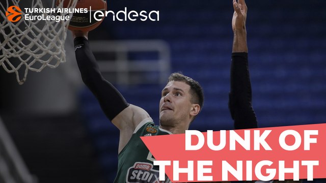 Endesa Dunk of the Night: Nemanja Nedovic, Panathinaikos OPAP Athens