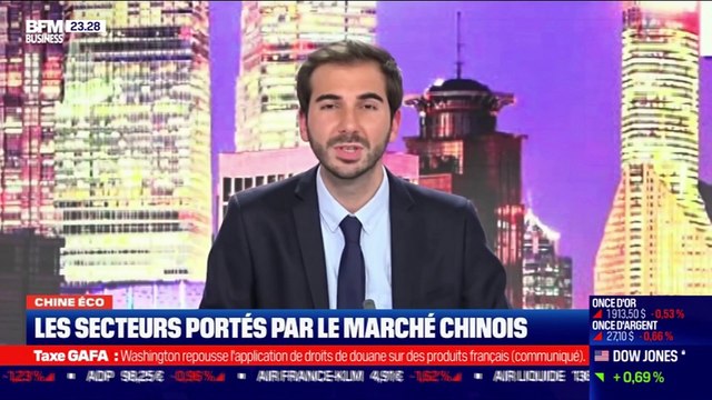 Chine Éco : Les secteurs portés par le marché chinois par Erwan Morice - 07/01
