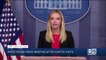 White House Press Secretary Kayleigh McEnany reads statement after riot at US Capitol