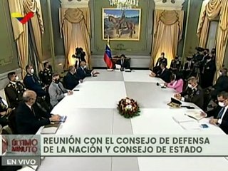 Pdte. Maduro: Constitución de la República garantiza los consejos de Estado y Defensa de la nacion