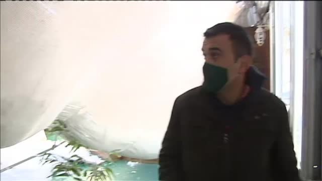 Filomena causa serios daños en Aranjuez