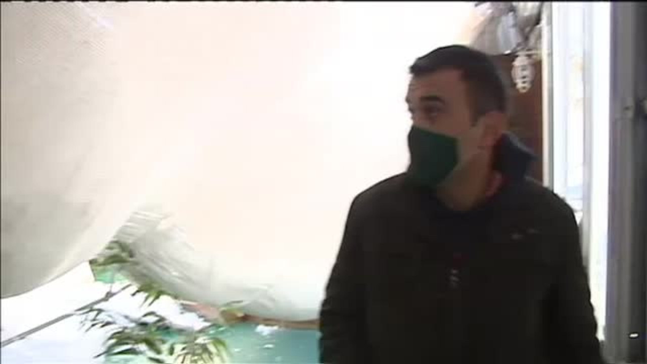 Filomena causa serios daños en Aranjuez