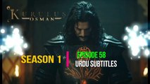 Dirilis Ertugrul Season 6 - Kurulus Osman Episode 58 Urdu subtitles|Wow Entertainment
