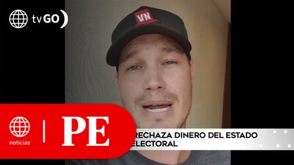 George Forsyth rechaza dinero del Estado para publicidad electoral | Primera Edición