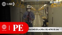 Presentan primeras estaciones de la Línea 2 del Metro de Lima | Primera Edición