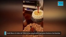 El video de Villa en un cumpleaños que puso furioso a los hinchas