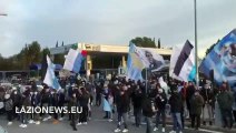 Lazio-Roma, i tifosi a Formello caricano la squadra biancoceleste