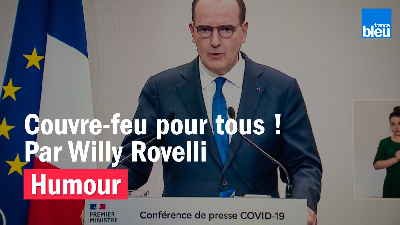 HUMOUR - Couvre-feu pour tous ! Par Willy Rovelli