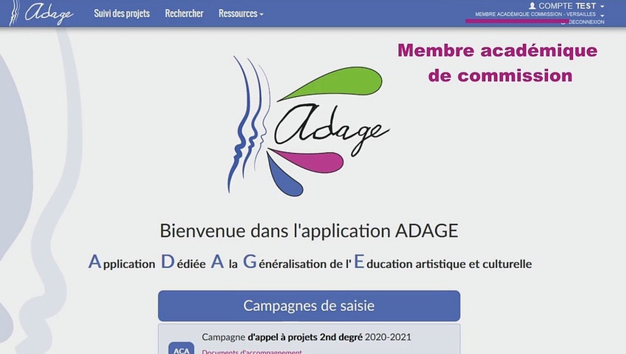 Consulter les projets