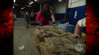 Kane Chokeslams The Undertaker Into His Mother's Casket! 4/20/98