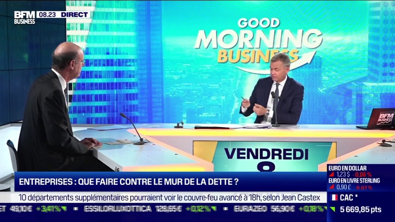 Éric Lombard (Caisse des Dépôts): Entreprises, que faire contre le mur de la dette ? - 08/01
