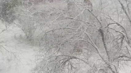Activado el nivel rojo por fuertes nevadas hoy en Madrid y Castilla-La Mancha