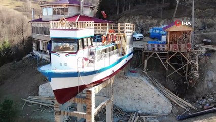 - İstanbul Boğazı’ndan Düzköy’ün yaylasına...Dağın başında tekne