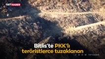 Bitlis'te teröristler tarafından tuzaklanan el yapımı patlayıcı imha edildi