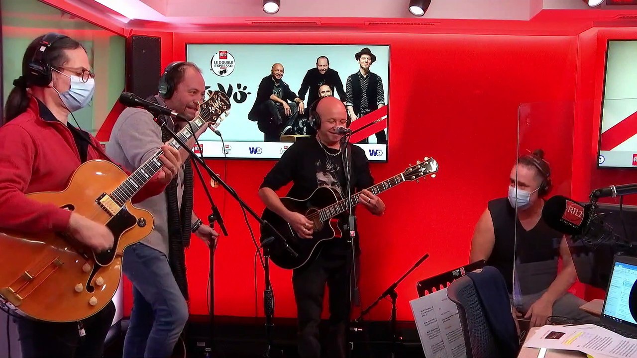 Tryo interprète "Désolé pour hier soir" dans le Double Expresso RTL2 (08/01/21)