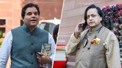 Shashi Tharoor, Varun Gandhi in Twitter spat over Indian flag seen at US Capitol attack