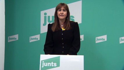 Borràs señala que España es una "represión consolidada"