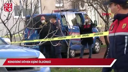 Kelepçe takıp çıplak halde döven kocasını öldürdü