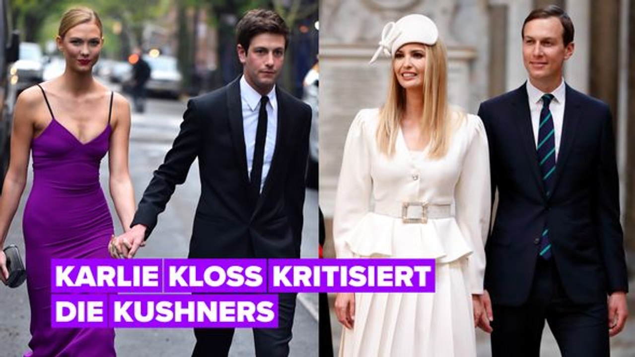 Karlie kloss erzählt, wie sie versucht hat, mit ivanka & jared zu reden