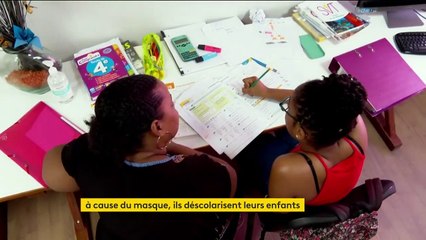 Coronavirus : opposées au port du masque à l’école, des familles déscolarisent leurs enfants