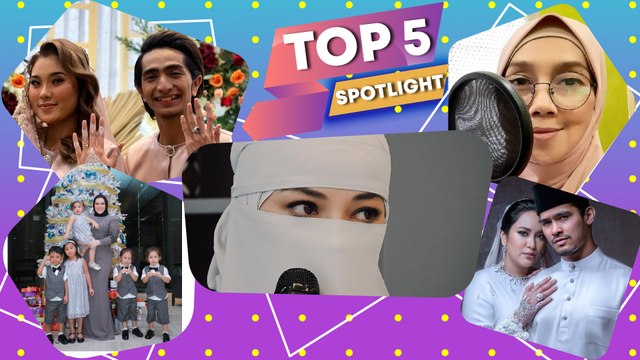 Top5 Spotlight: Pemfitnah Neelofa, PU Riz munculkan diri… anak Zizie Ezzete panjat pagar tadika