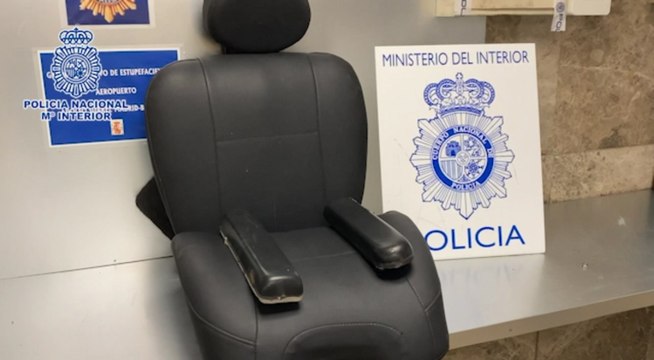 Detenido por intentar introducir 10 kilos de cocaína en una silla de ruedas
