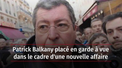 Patrick Balkany placé en garde à vue dans le cadre d'une nouvelle affaire