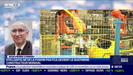 Jean-Pierre Corniou (Sia Partners) : Stellantis devient le quatrième constructeur mondial - 08/01