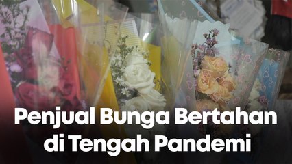 Covid-19, Penjual Bunga: Setiap Hari Sepi, Tak Ada yang Beli