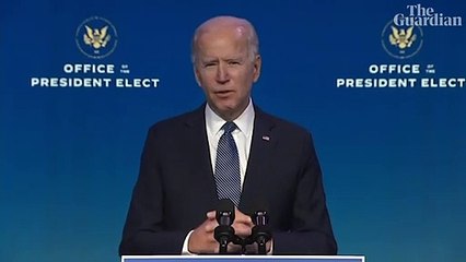 Download Video: 'Domestic terrorists' - Joe Biden condemns Capitol mob