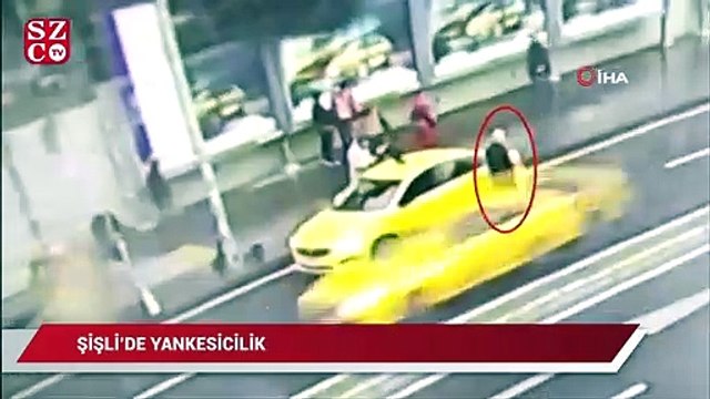 Şişli'de taksi kiralayıp araca binen turistleri ‘yankesicilik’ yöntemiyle dolandıran şüpheli yakalandı