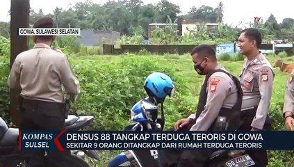 Sekitar 9 Orang Ditangkap Dari Rumah Terduga Teroris