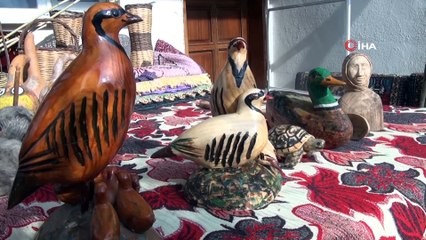 Antalyalı kadının küçük yaşlarda keşfettiği yetenekleri gelir kapısı oldu