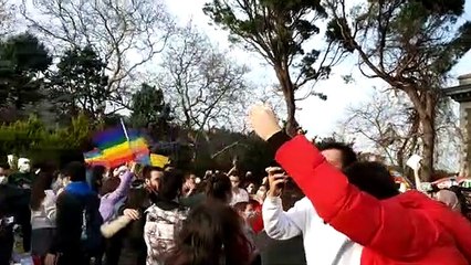 Boğaziçililer, kayyum rektör için ‘Yuh yuh’u yeniden düzenledi