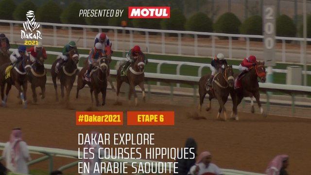 #DAKAR2021 - Étape 6 - Les courses hippiques en Arabie Saoudite