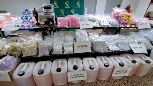 Golpe al narcotráfico con la mayor aprehensión de drogas sintéticas