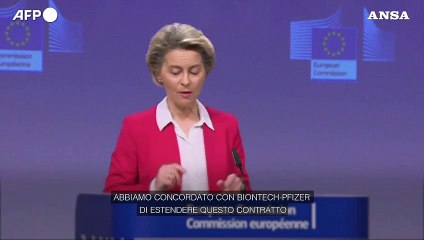 L'Ue prenota altre dosi dei vaccini