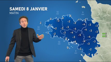 Bulletin météo pour le samedi 9 janvier 2021
