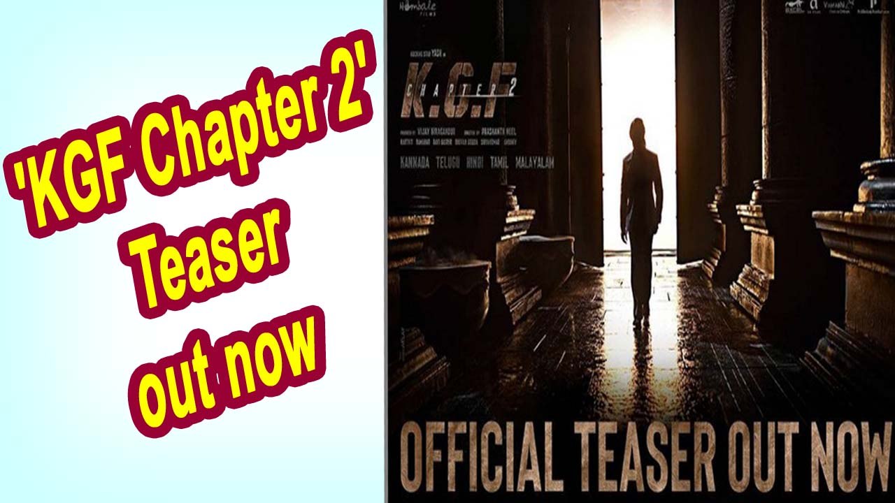 Sanjay Dutt shares 'KGF Chapter 2' Teaser
