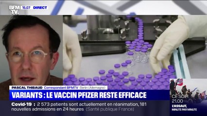 Covid-19: BioNTech assure que son vaccin reste efficace contre les variants identifiés au Royaume-Uni et en Afrique du Sud