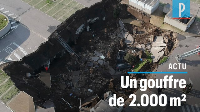Naples : un gigantesque cratère dans le parking de l'hôpital