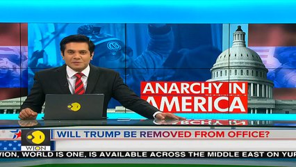 Tải video: Trump faces calls for removal, possible impeachment after US Capitol chaos  World News  WION News