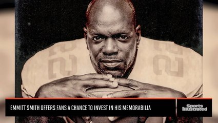 Emmitt Smith Offers Fans a Chance to Invest in his Memorabilia