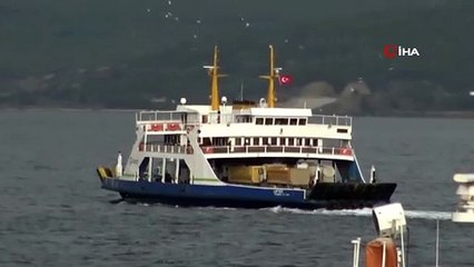 Gökçeada seferlerine fırtına engeli