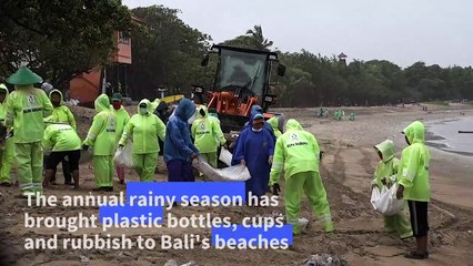 Bali battles mounting plastic waste
