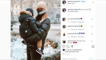 Dafne Fernández comparte la fotografía más tierna con su hijo Jon en la nieve